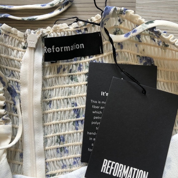 Reformation Jumpsuit Fresca Floral Size 10 - Picture 6 of 7